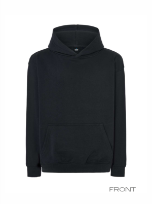 Essential hoodie sa tiskom crna
